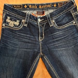 Rock Revival Women's Boot Cut Jeans - Indigo 27x32